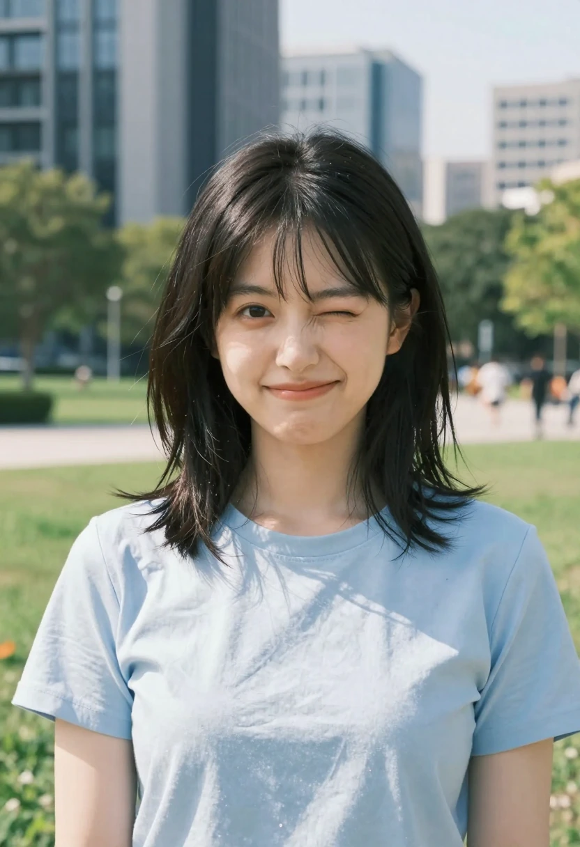 片眉クイッ(raised eyebrow)