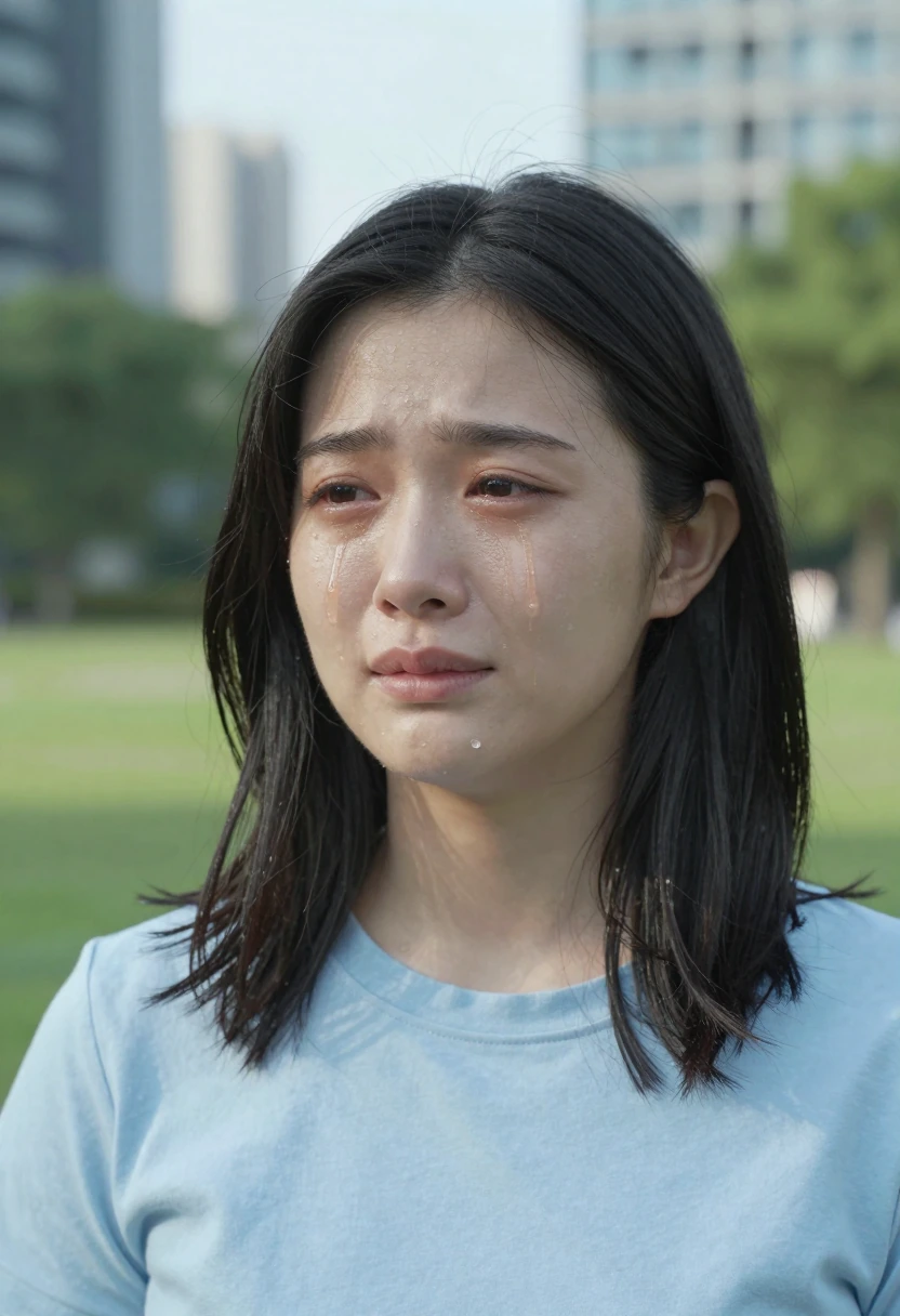 泣いている(crying)