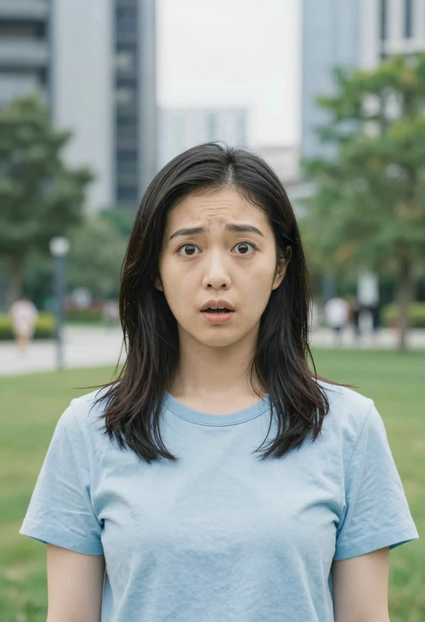びっくりした(startled)